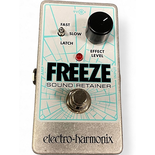 Used Electro-Harmonix Freeze Sound Retainer Compression Effect Pedal