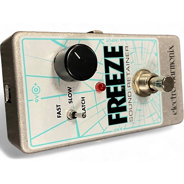 Used Electro-Harmonix Freeze Sound Retainer Compression Effect Pedal