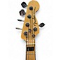 Used Fender American Elite Jazz Bass 5 String Champagne Electric Bass Guitar
