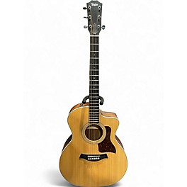 Used Taylor 214CE Natural Acoustic Electric Guitar