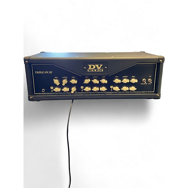 Used DV Mark Triple 6 III 120W Tube Guitar Amp Head
