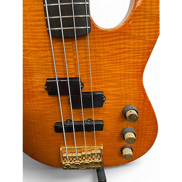 Used Fender Custom Shop 1992 40th anniversary Precision Bass Tiger Orange Electric Bass Guitar