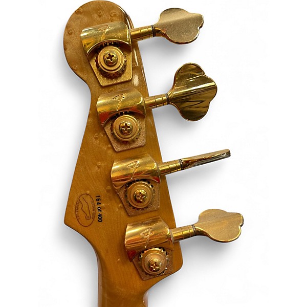 Used Fender Custom Shop 1992 40th anniversary Precision Bass Tiger Orange Electric Bass Guitar