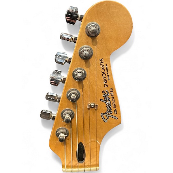 Used Fender MIM Standard Stratocaster HSS Wine Red Solid Body Electric Guitar