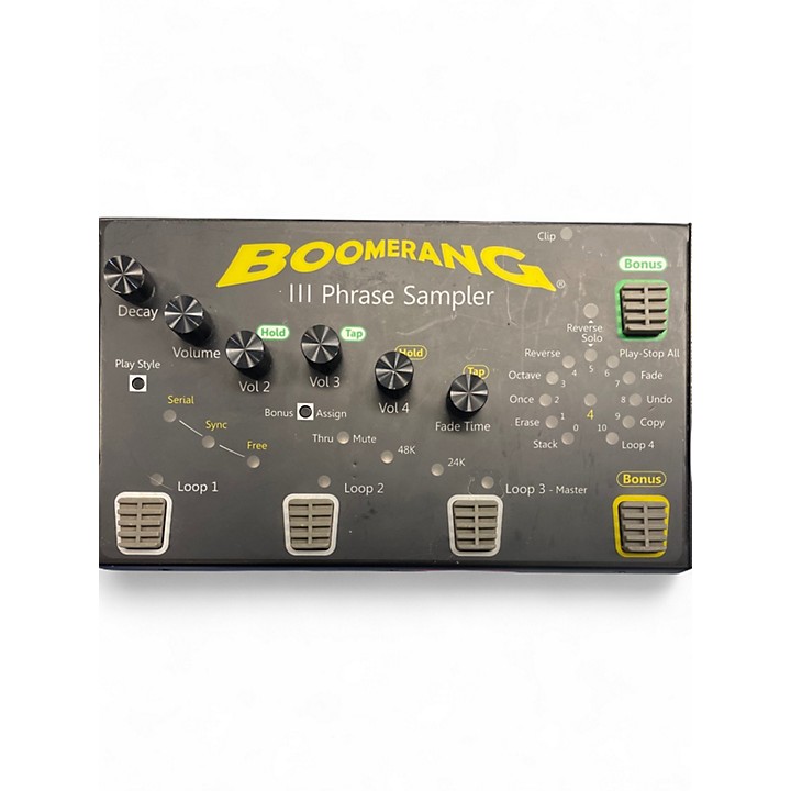 Used Boomerang III Phrase Sampler Pedal | Guitar Center