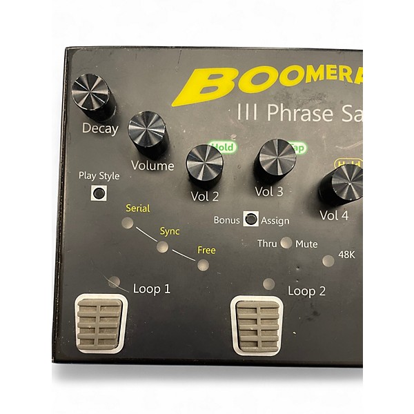 Boomerang Ⅲ Phrase Sampler ギタールーパー Phrase III Sampler – Boomerang Looper