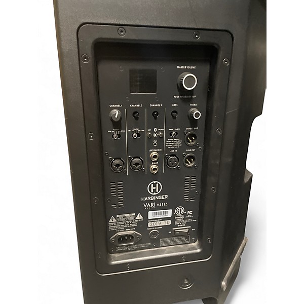 Used Harbinger v4415 Powered Speaker