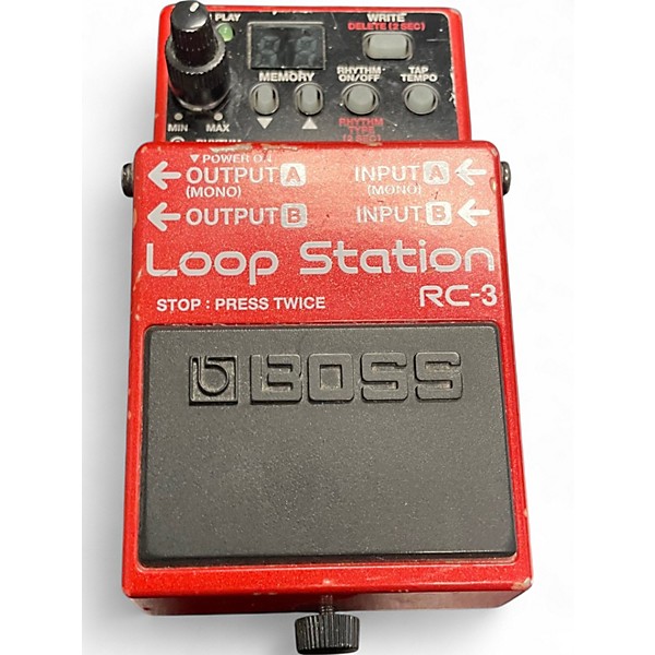 Used BOSS RC3 Loop Station Pedal