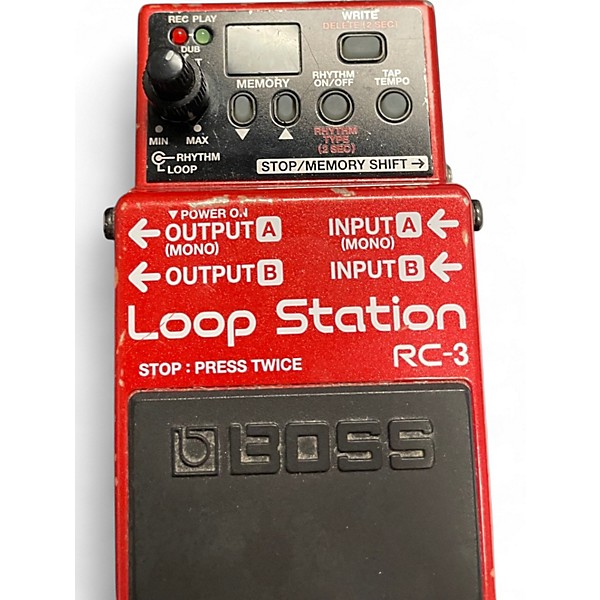 Used BOSS RC3 Loop Station Pedal