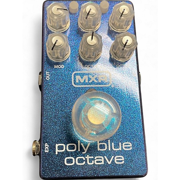 Used MXR POLY BLUE OCTAVE Effect Pedal