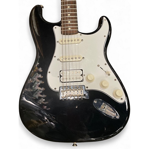 Used Fender Lone Star Stratocaster Black Solid Body Electric Guitar