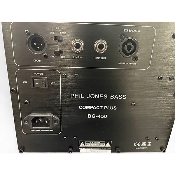 Used Phil Jones Bass BG 450 Bass Combo Amp