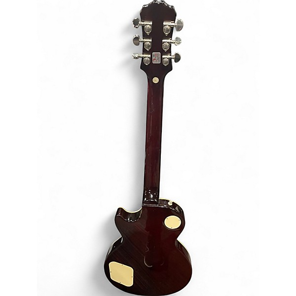 Used Epiphone Les Paul 1960 Tribute Plus Crimson Red Burst Solid Body Electric Guitar
