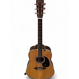 Used 2023 Martin D-35 Natural Acoustic Electric Guitar
