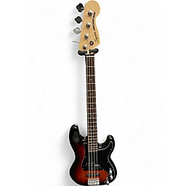 Used Squier Affinity Precision Bass Sunburst Electric Bass Guitar