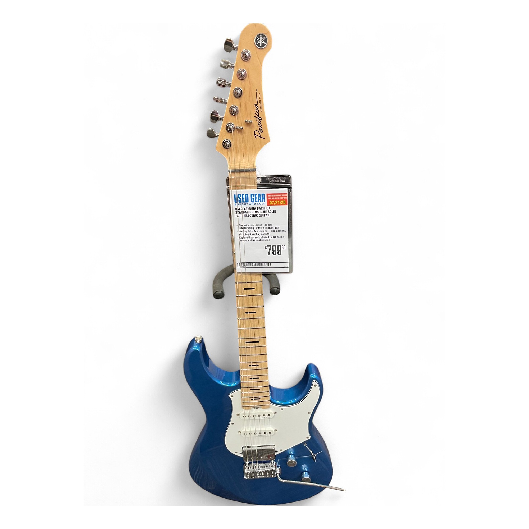 Used Yamaha pacifica standard plus Blue Solid Body Electric