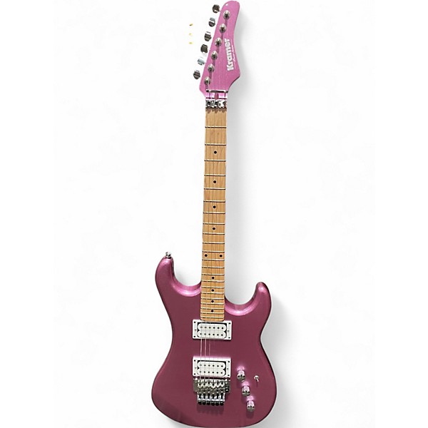 Used Kramer PACER Pink Solid Body Electric Guitar