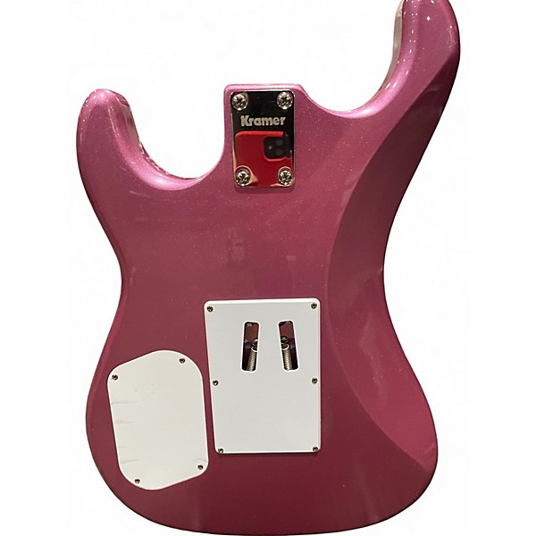 Used Kramer PACER Pink Solid Body Electric Guitar