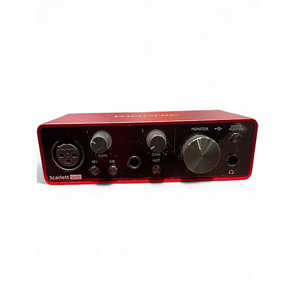 DTM・DAW Focusrite Scarlett solo gen.3 Scarlett Solo [3rd Gen] | Focusrite