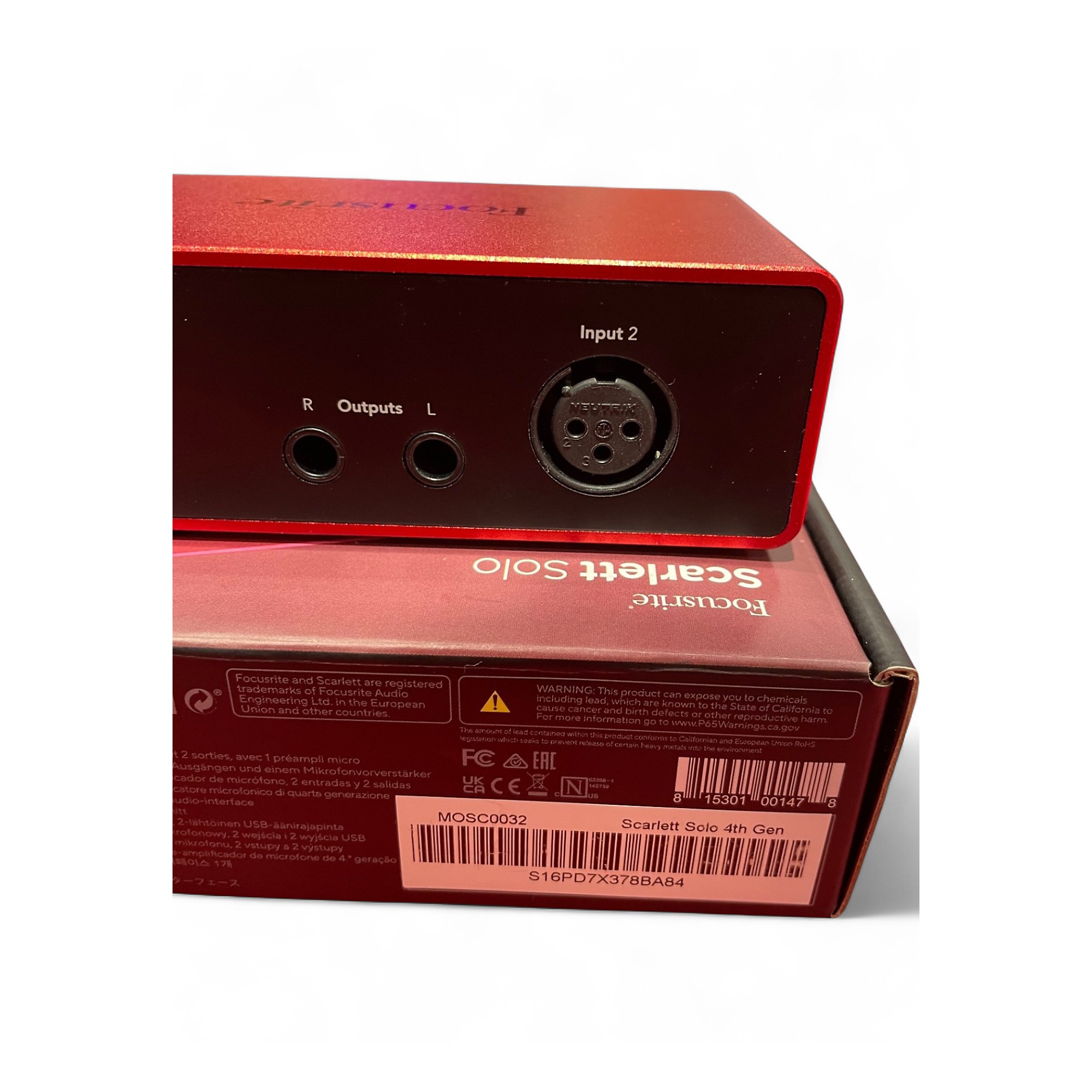 DTM・DAW Focusrite Scarlett Solo Gen4 Amazon.com: Focusrite?Scarlett?Solo?4th Gen USB Audio