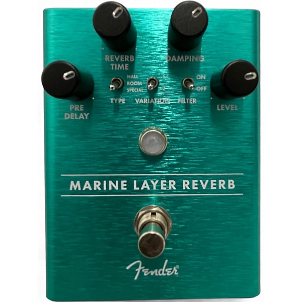 Used Fender MARINE LAYER REVERB Effect Pedal