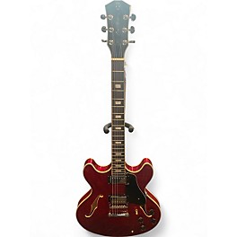 Used Sire LARRY CARLTON H7 SEE-THROUGH RED Hollow Body Electric Guitar