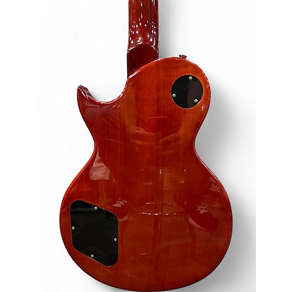 Used Vintage V-100 Lemon Drop 2 Tone Sunburst Solid Body Electric Guitar