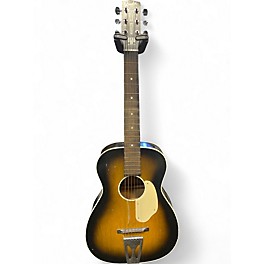 Vintage 1960s Fender F1000 Sunburst Acoustic Guitar