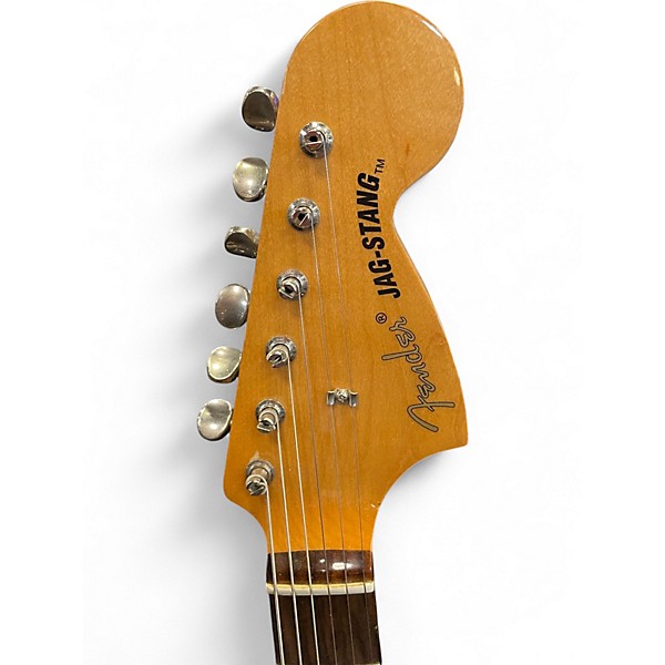 Used Fender Jagstang Fiesta Red Solid Body Electric Guitar