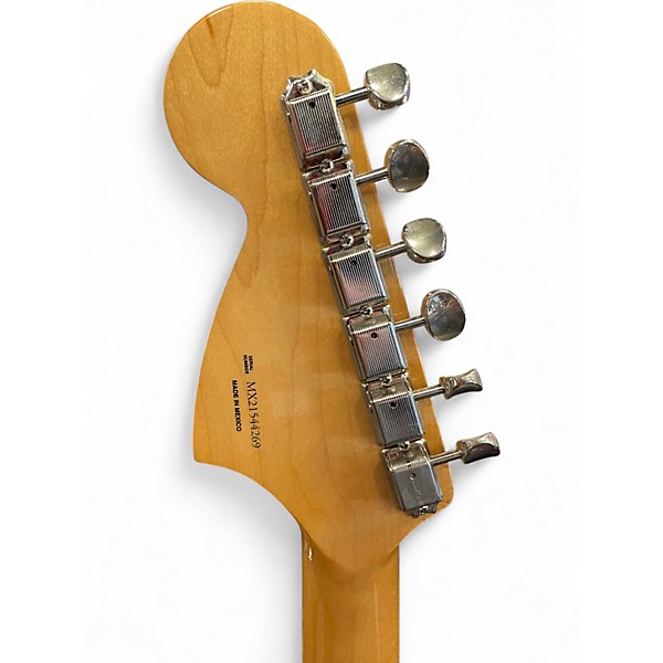 Used Fender Jagstang Fiesta Red Solid Body Electric Guitar