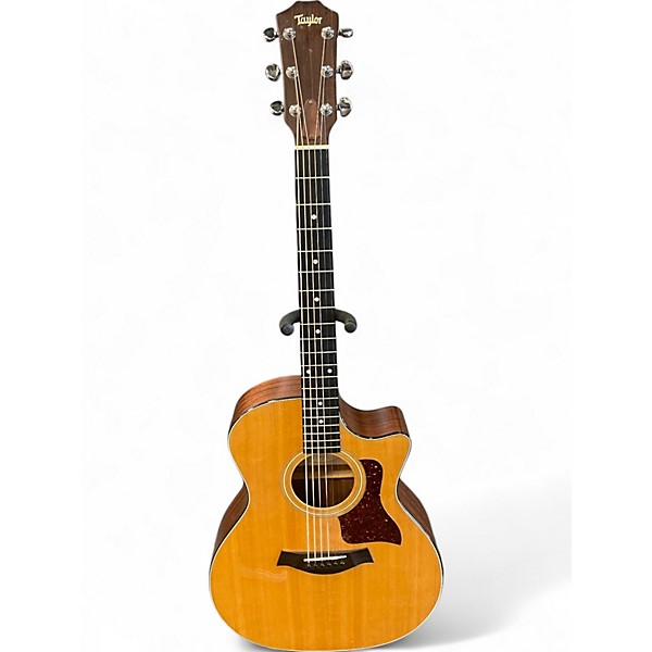 Used Taylor 314CE Natural Acoustic Electric Guitar Natural
