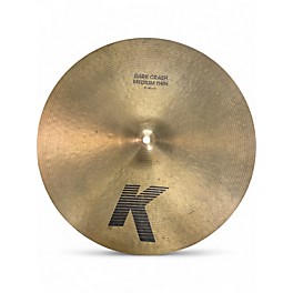 Used Zildjian 17in K Medium Dark Thin Crash Cymbal