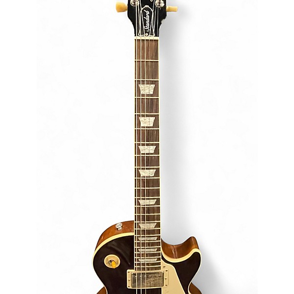 Used Gibson Les Paul Standard Black Onyx Solid Body Electric Guitar