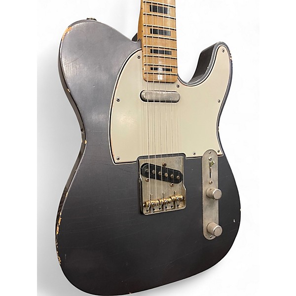 Used Bluesman Vintage Coupe Grey Solid Body Electric Guitar
