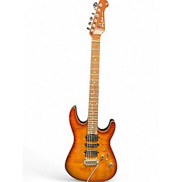 Used Harley Benton fusion 2 3 Color Sunburst Solid Body Electric Guitar