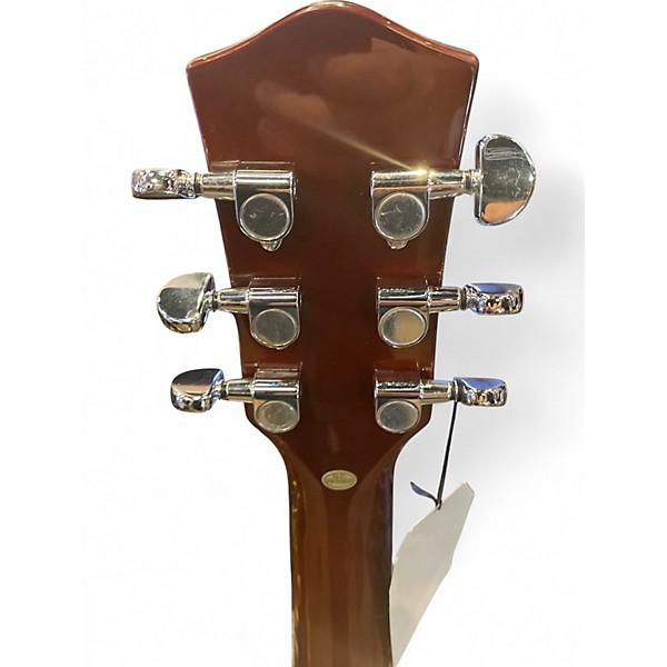 Used Donner djp1000 3 Color Sunburst Hollow Body Electric Guitar