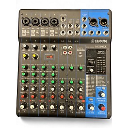 Used Yamaha MG10XU 10 Channel Mixer with Effects Unpowered Mixer