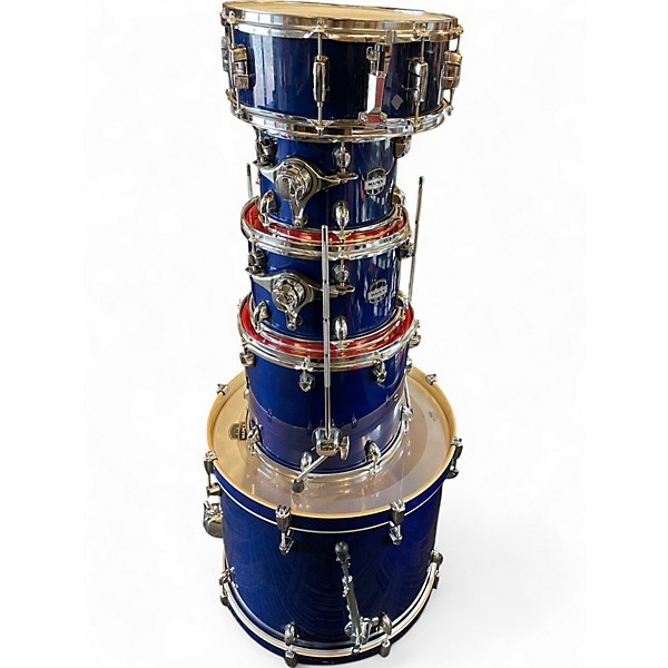 Used Mpaex 5 Piece MARS BLUE Drum Kit