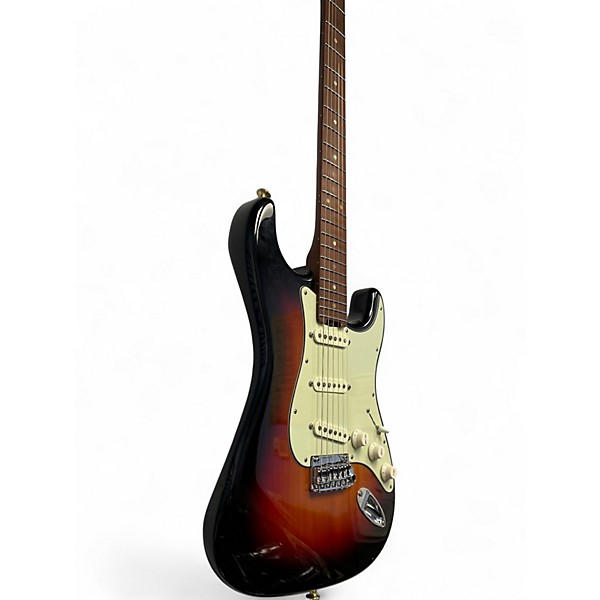 Used 2021 Shijie ste 2 Tone Sunburst Solid Body Electric Guitar