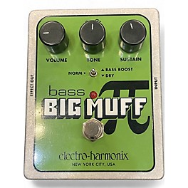 Used Electro-Harmonix Big Muff Bass Distortion Bass Effect Pedal
