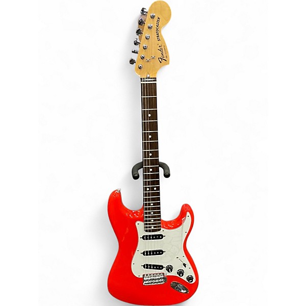 Used 2023 Fender Made in Japan Limited International Color Stratocaster Morocco Red Solid Body Electric Guitar