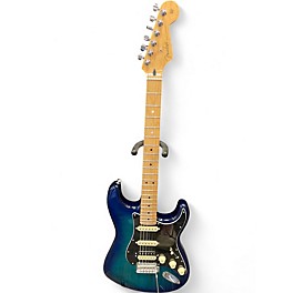 Used Fender Player Stratocaster HSS Plus Top Ocean Blue Solid Body Electric Guitar
