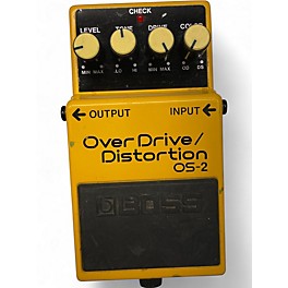 Used BOSS OS2 Overdrive Distortion Effect Pedal