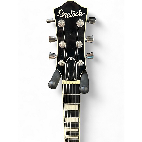 Used 2019 Gretsch Guitars G6228FM Players Edition Jet™ BT with V-Stoptail and Flame Ma RED Solid Body Electric Guitar