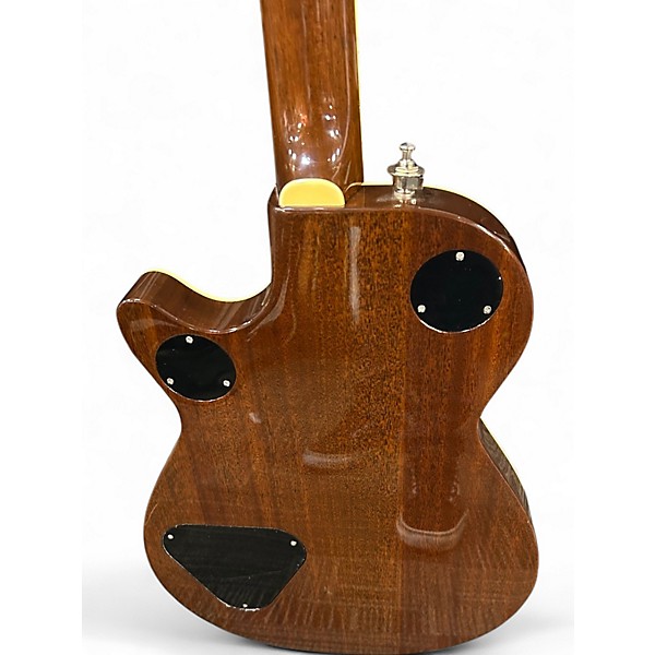 Used 2019 Gretsch Guitars G6228FM Players Edition Jet™ BT with V-Stoptail and Flame Ma RED Solid Body Electric Guitar