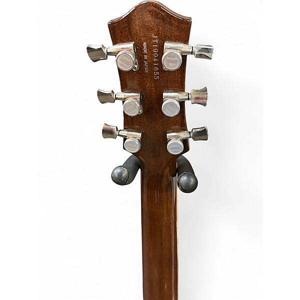 Used 2019 Gretsch Guitars G6228FM Players Edition Jet™ BT with V-Stoptail and Flame Ma RED Solid Body Electric Guitar