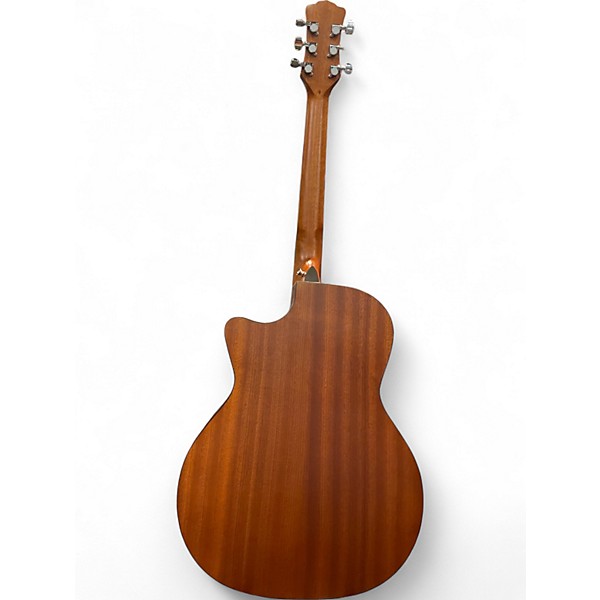 Used 2025 Luna GYPSY TATOO Mahogany Acoustic Electric Guitar