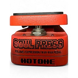 Used Hotone Effects Soul Press volume expression and wah Ped Effect Pedal