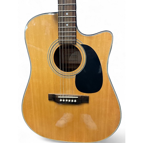 Used Takamine EG530C Natural Acoustic Electric Guitar