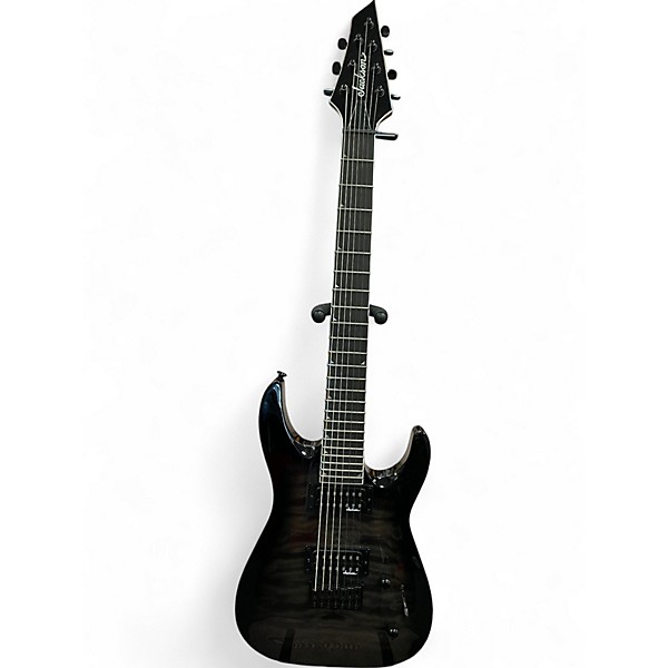 Used Jackson JS22Q-7 DKA HT Trans Black Solid Body Electric Guitar